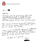 hospital letter